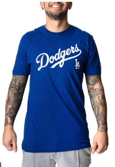 Other - New Era Caps Los Angeles Dodgers Script Tee Royal Blue Size Medium New With Tags